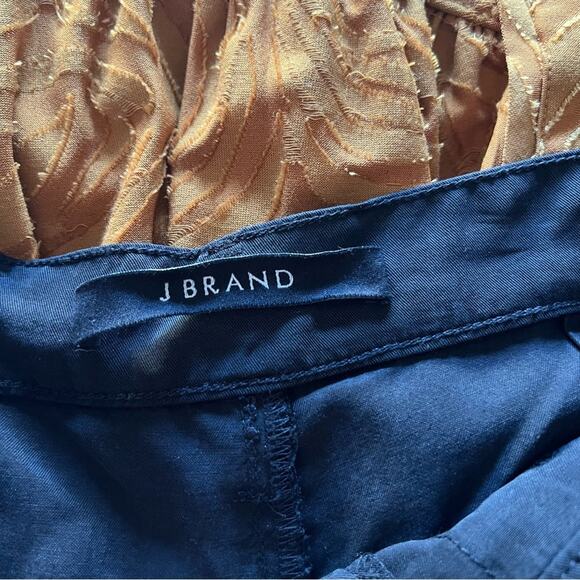 J Brand Noelle Carpenter High Rise Trouser Pants in Washed Black - Picture 8 of 8